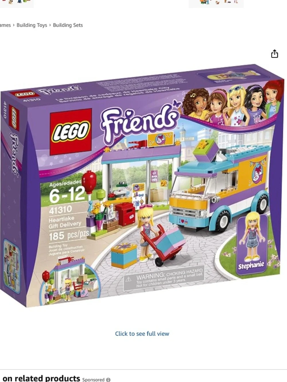 Lego Friends Heartland Gift Delivery 41310